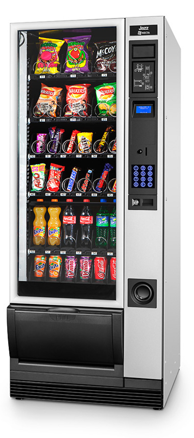 necta jazz snack vending